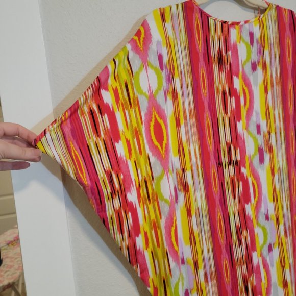 Josie Natori Ikat Top in size XS - Picture 4 of 4